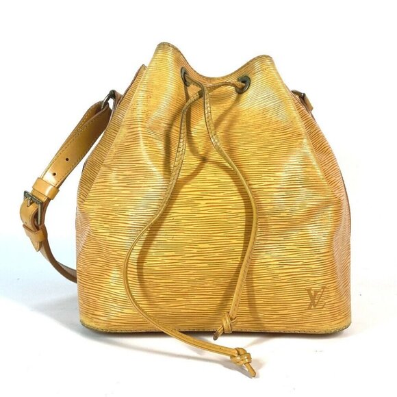 LOUIS VUITTON Epi Petit Noe Bag Bucket type Hand Bag Shoulder Bag - Picture 1 of 16